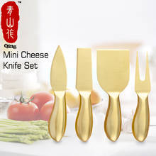 QING 4 unids/set de acero inoxidable queso cuchillo de queso de alta calidad cuchillo cortador de equipo para cortar de cocina de accesorios de cocina 2024 - compra barato