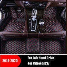 For Citroën Citroen Citro_n DS7 DS 7 2018 2019 2020 Car Floor Mats Auto Carpets Custom Interior Styling Accessories Dash Rugs 2024 - buy cheap