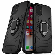 Capa traseira para iphone, capa anti-choque com suporte de anel para iphone 11 pro max 11 pro iphone 11 2024 - compre barato