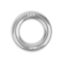 Anillo de Rappel de escalada, accesorio de aluminio 22KN para recuperador de cuerda, Ahorrador de fricción, hamaca, Roca, Camping, escalada 2024 - compra barato