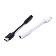 Type-C To 3.5mm Earphone Cable Adapter Type C Male To 3.5 AUX Audio Female Jack 2024 - buy cheap