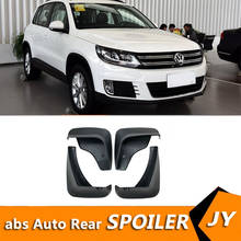 Para-lamas volkswagen tiguan 2010-2018 proteção contra respingo do para-lamas, com cor e para-lamas traseiro, modificação especial 2024 - compre barato