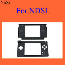 YuXi Black Plastic Top Upper / Lower LCD Screen Frame For NDSL Game DS Lite Console Display Screen Housing Shell Replaceme 2024 - buy cheap