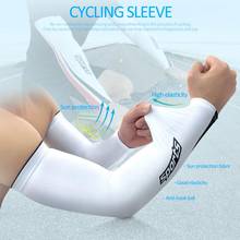 Sport Cycling Running Bicycle UV Sun Protection Cuff Protective Arm Sleeve Bike Arm Sleeves Cool Men Women Sports Wrist Support 2024 - buy cheap