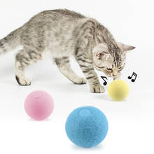 Gato inteligente brinquedos interativos bola catnip gato treinamento brinquedo do animal de estimação jogando bola pet squeaky suprimentos produtos brinquedo para gatos gatinho 2024 - compre barato