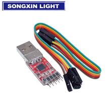 Módulo CP2102 USB a TTL serial UART STC, cable de descarga PL2303, supercepillo, actualización de línea para Arduino, 10 Uds. 2024 - compra barato