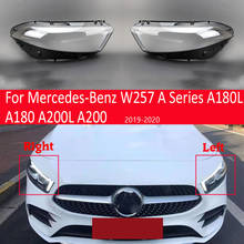 Car Front Headlamp Lens Replacement Auto Shell For Mercedes-Benz W257 A Series A180L A180 A200L A200 2019 2020 Headlight Cover 2024 - buy cheap