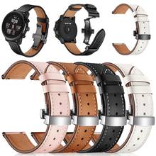 Correa de cuero para reloj HUAWEI WATCH GT 2, accesorios de pulsera de 46mm y 42mm, honor ES magic watch 2 2024 - compra barato