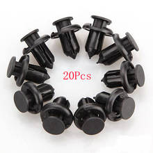 20x Bumper Clip Fastener Black Trim Rivet For Honda /Accord /Civic For CR-V /Acura CL MDX 2024 - buy cheap