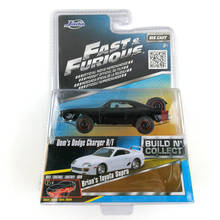 1/55 Fast and Furious Cars Dom's Dodge Charger RT Off Road Simulation Metal Diecast Model Cars Kids Toys 2024 - buy cheap