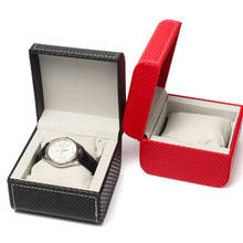 Luxury Car Line PU Watch Box Jewelry Clock Storage Box Fashion Watch Packaging Gift Saat Kutusu Boite Montre with Pillow Cushion 2024 - buy cheap
