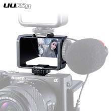 UURig селфи откидной экран для Sony A6000 A6300 A6500 A72 A73 Canon EOS Panasonic GX85 Nikon перископ для беззеркальной камеры 2024 - купить недорого
