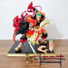 Figura de ação de luxo gk kabuki zoro, figura de ação anime para meninos, uma peça 2024 - compre barato