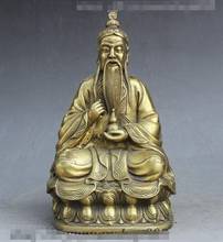 Estatua del dios inmortal Feng Shui chino, mito folclórico, Taoism, de calabaza, 10 pulgadas 2024 - compra barato