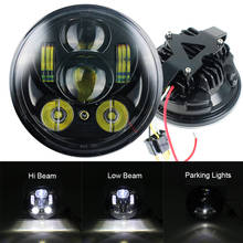 Faro LED de haz alto/bajo con soporte, luz de estacionamiento para Yamaha Bolt Raider Stryker SCR950 Warrior, 5,75 2024 - compra barato