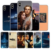 Titanic filme silicone caso de telefone para o iphone 13 12 11pro max 11 xr xs max x 8 7 6s plus 5 5S se 2020 capa traseira escudo 2024 - compre barato