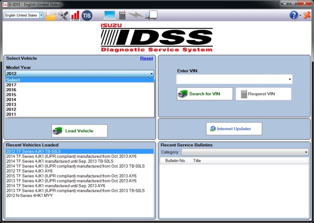 isuzu idss work with passthru