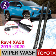 Car Wiper Blade Windscreen for Toyota RAV4 XA50 2019 2020 Front Windshield Wipers Car Accessories RAV 4 XA 50 SUV 2024 - buy cheap