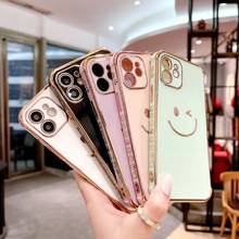 For iPhone 11 Pro 12 Pro Max Luxury Soft Plating Phone Cases for iPhone XR XS Max X 7 8 Plus Se 2020 Shockrpoof Back Cover Case 2024 - buy cheap