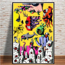 Psychedelic Painting Salvador Dali Surrealism Abstract Retro Wall Art Poster And Prints Wall Pictures For Living Room Home Decor 2024 - buy cheap