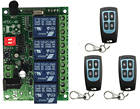 Receptor de sistema de interruptor com controle remoto sem fio, 12v, 24v, 4 canais, rf, transmissor à prova d'água, 315/433.92 mhz, porta de garagem/lâmpada - compare preços Receptor de sistema de interruptor com controle remoto sem fio, 12v, 24v, 4 canais, rf, transmissor à prova d'água, 315/433.92 mhz, porta de garagem/lâmpada - compare preços
