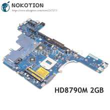 Nokotion-placa-mãe para computador laptop dell latitude e6540, 2gb, hd8790m 2024 - compre barato