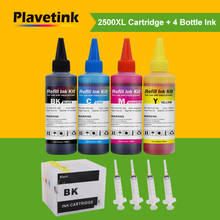Plavetink-cartucho de tinta de impresora PGI-2500XL + Kits de recarga de botella de 4x100ml, Compatible con Canon PGI 2500 MAXIFY IB4050 IB4150 2024 - compra barato