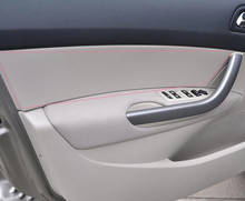 4 шт., кожаный чехол для автомобильной дверной панели Peugeot 408 2010-2013 2024 - купить недорого