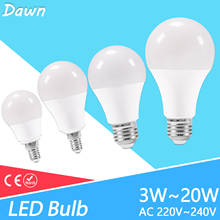 LED lamp E27 LED bulb AC 220V 240V 20W 18W 3W 15W 12W 9W 6W Lampada LED Spotlight Table lamp Lamps light  LED E14 230V 2024 - buy cheap