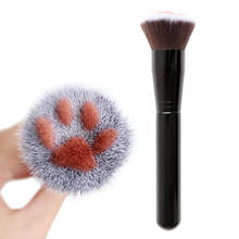 1pc Soft Cat Claw Paw Makeup Brush Foundation Long Lasting Concealer Loose Powder Blush Highlighter Blush Hollywood Cute Brush 2024 - buy cheap