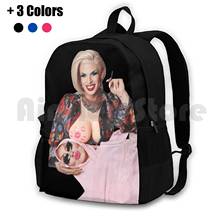 Trixie e katya livro unhhhh caminhadas ao ar livre mochila equitação escalada esportes saco unhhhh trixie mattel katya zamolodchikova arrastar 2024 - compre barato