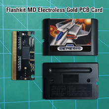 Thunder Force II 2 - Flashkit MD Electroless Gold PCB Card 16 bit MD Games Cartridge For MegaDrive Genesis console 2024 - buy cheap