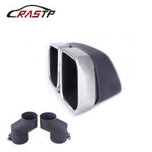 RASTP-Stainless Steel Exhaust Pipe Tail Muffler Tip Fit for mansory Car Exhaust Modification RS-CR2032 2024 - buy cheap