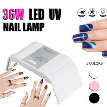 New Portable Nail Dryer Chargable Mini 36W 12LED UV Lamp For Manicure All Gels Nail Polish Nail Art Tools LED Light Nail Dryers 2024 - buy cheap