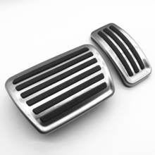 Stainless Steel Accelerator Brake Gas Fuel Pedal For Porsche Cayenne 2018 2019 Automatic AT Accessories 2024 - buy cheap