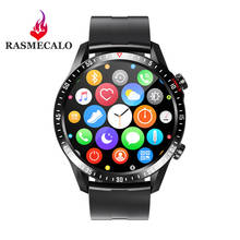 RASMECALO 2021 New Smart Watch Men For Android IOS Phone Heart Rate Temperature GPS Motion Track Full Touch Screen Smartwatch 2024 - buy cheap