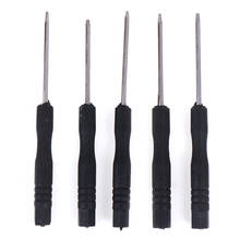 85mm 5 Pieces Black Precision Torx Screwdriver Set T2+T3+T4+T5+T6 For Mobile Phones Repair Tool 2024 - buy cheap