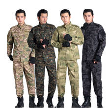 Ayu-uniforme militar de camuflaje, traje táctico, ropa de entrenamiento probada en combate de las fuerzas especiales del desierto y la jungla, soldado 2024 - compra barato