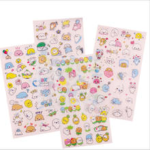 6pcs/pack Korea Creative Stickers Diary Scrapbooking Stationery School Supplies Cartoon Cute Pet Funny Series Three Selections 2024 - buy cheap