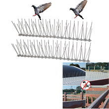 Открытый Репеллент для птиц из нержавеющей шипы Экологичные анти-гвозди для голубей Сова маленький забор защита для крыш защитный инструмент 2024 - купить недорого