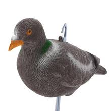 Pigeon Fake Bird Model Decoy Dove Hunting Bird Trap Decoy Garden Yard Realistic Target Trap Creative Decor Hunting Accessories 2024 - купить недорого