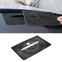 Black Dashboard Audio Speaker Horn Net Cover Trim For Mercedes Benz GLK X204 2013-2015 Aluminum Alloy Auto Accessories 2024 - buy cheap