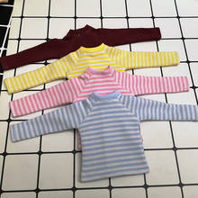 Blyth Doll Clothes Pure Cotton Long Sleeve Stripe T-shirt or Skirt For Licca,Pullip,Barbies,Blyth Clothing Doll Accessories 2024 - buy cheap