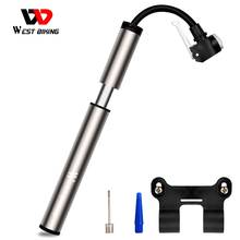 WEST BIKING Mini Bicycle Pump Aluminum Alloy Ultra-Light MTB Road Bike Tire Inflator Schrader Presta Valve Cycling Air Hand Pump 2024 - buy cheap