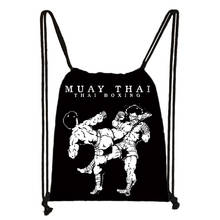 Martial Art Judo Taekwondo Karate Aikido Jujitsu Drawstring Bag Backpack Daily Casual knapsack Drawstring Bags Storage Bags 2024 - buy cheap