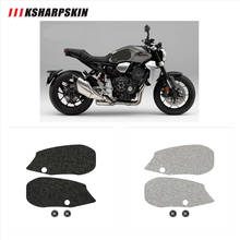 Motorcycle fuel tank pad tank grip protection sticker KSHARPSKIN knee grip side applique for HONDA 2018 2019 CB1000R 2024 - buy cheap