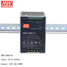 MEAN WELL DDR-480D-24 480W 24V DIN Rail DC DC Converter 67.2~154V DC to 24V DC 20A 480W Switching Power Supply Transformer 2024 - buy cheap
