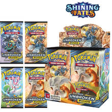 In Stock! Pokemon Cards TCG: Sun & Moon Unbroken Display Box (36 Packs) Sealed Booster Trading Card Game Toys 2024 - buy cheap