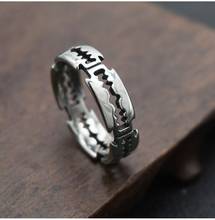 Винтажное кольцо из нержавеющей стали в стиле хип-хоп, модное кольцо панк рок, Прямая продажа с фабрики, парные кольца для влюбленных для мужчин и женщин 2024 - купить недорого