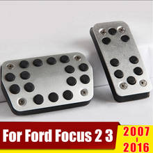 For Ford Focus 2 3 2007-2012 2013 2014 2015 2016 AT/MT Car Accelerator Pedal Brake Pedals Non Slip Cover Case Pads Accessories 2024 - buy cheap